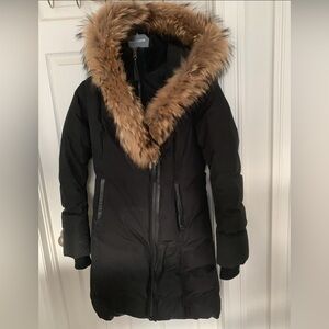 Mackage Jacket “Kay” Black winter knee length coat. Authentic.